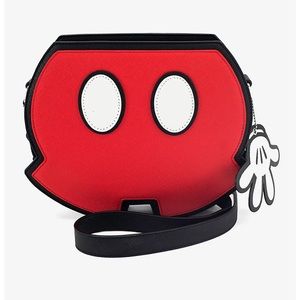NWT Loungefly SOLD OUT Mickey Mouse Shorts Crossbody Bag
